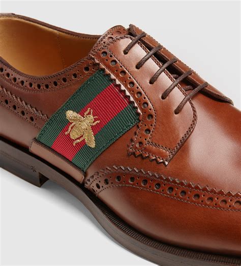 gucci classic leather oxford shoes|Gucci formal shoes prices.